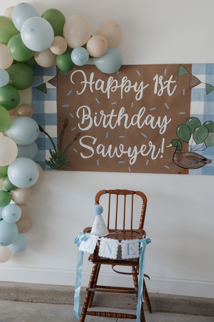 Sawyer - 1yr Birthday Party
